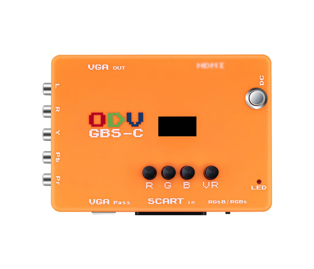 Retro Gaming Play Zone - Mcbazel ODV-GBS-C Component VGA/Scart to VGA/HDMI
