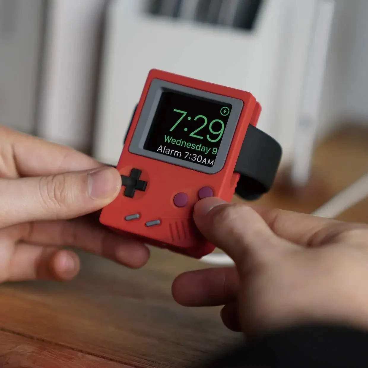 Retro Gaming Handhelds - Silicone Holder for IWatch Charger Stand