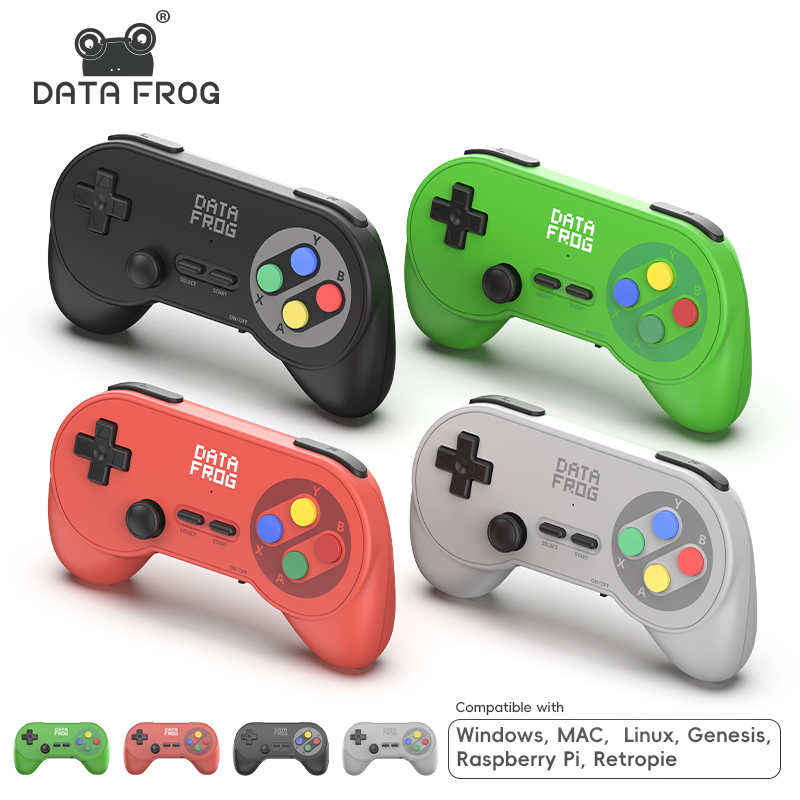 Retro Gaming Download - PC07 Wireless Controller Retro Gamepad, Plug
