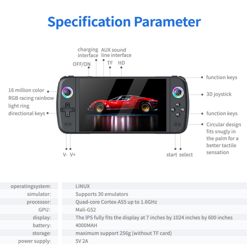 New M27 Large Screen Handheld  - огляд і ціна Retro Gaming Download