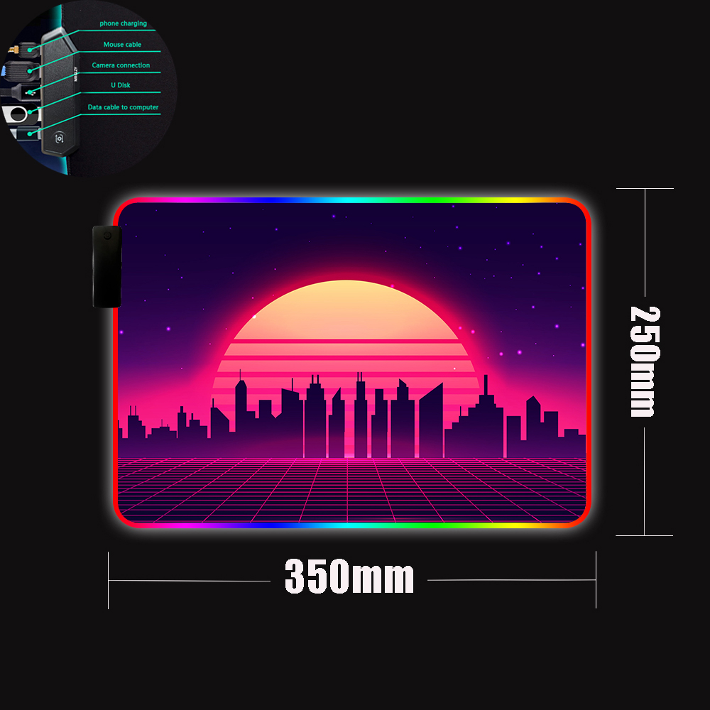 Retro Gaming Mouse Pad LED Lig - огляд і ціна Retro Gaming Hub