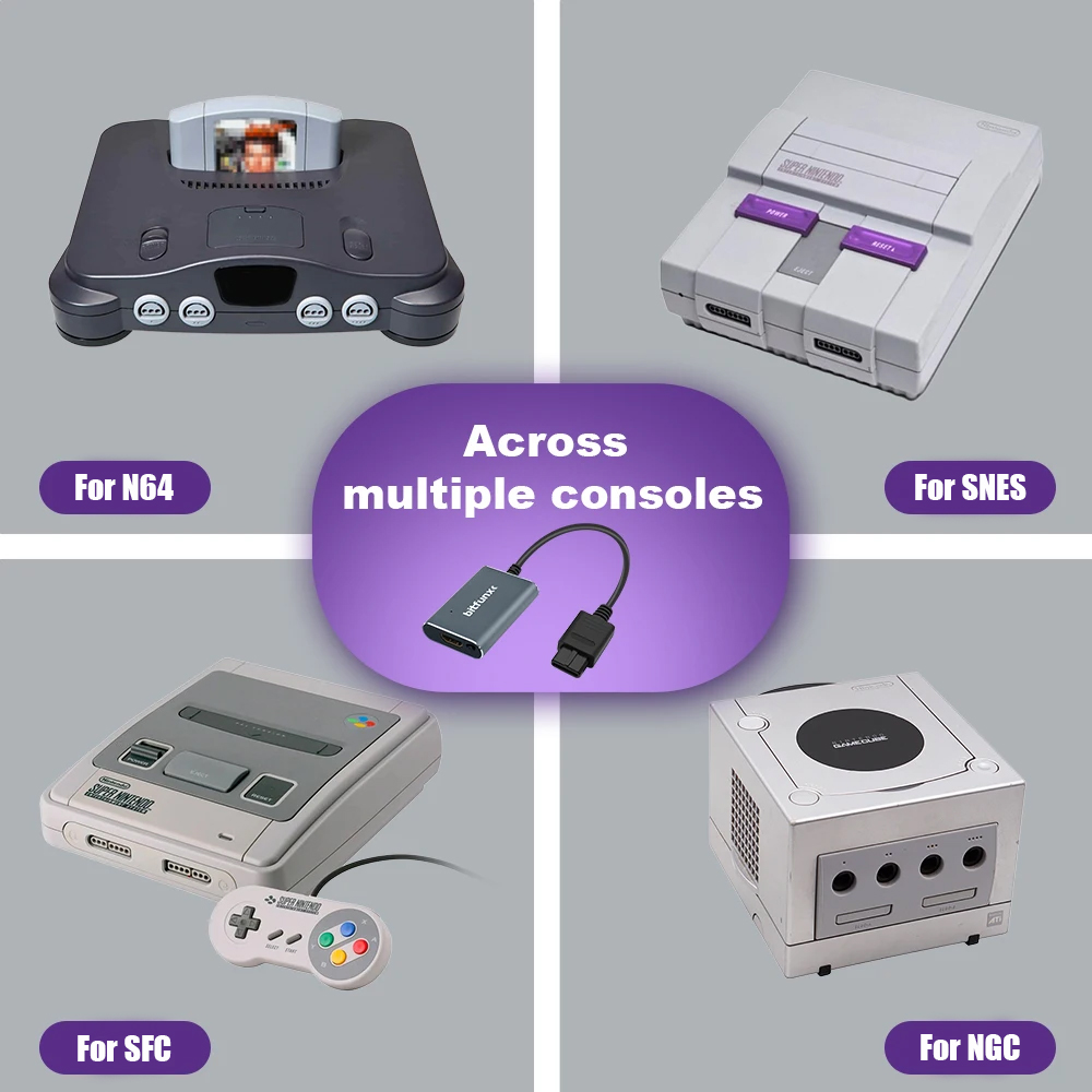 Bitfunx 720P Svideo / AV To HD - огляд і ціна Retro Gaming Handhelds