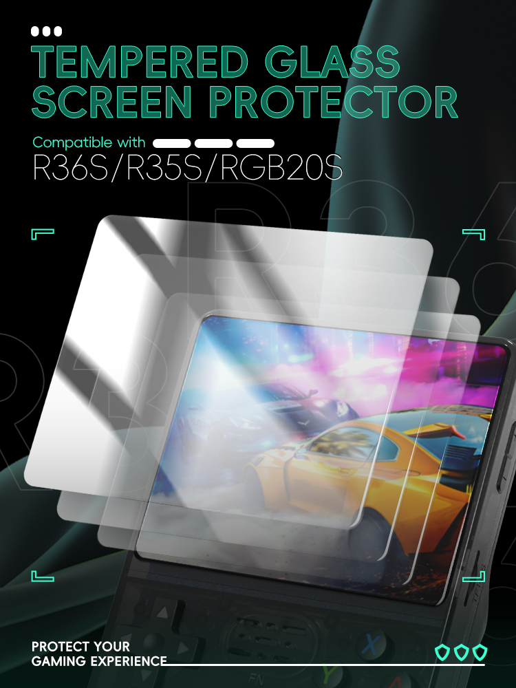 DATA FROG R36S Screen Protecto - огляд і ціна Retro Gaming Download