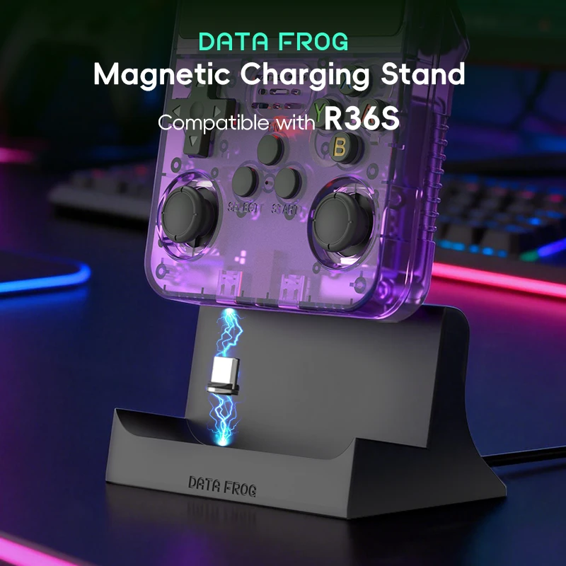Data Frog R36S Charging Dock S - огляд і ціна Retro Gaming Hub