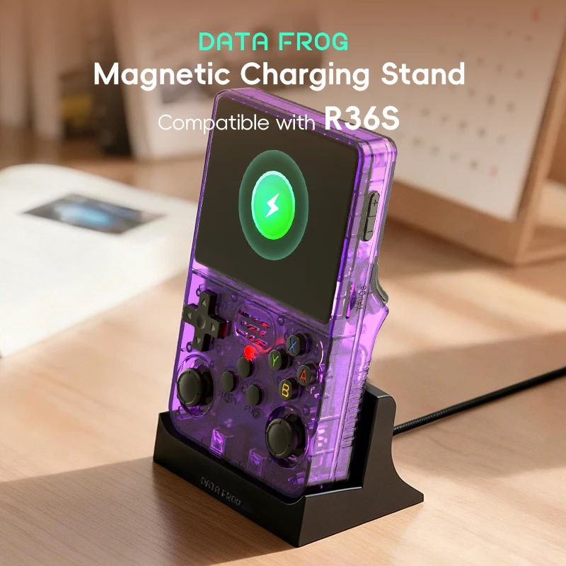 Data Frog R36S Charging Dock S - огляд і ціна Retro Gaming Hub