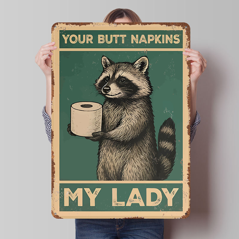 Raccoon With Toilet Paper Funn - огляд і ціна Retro Gaming Wallpaper