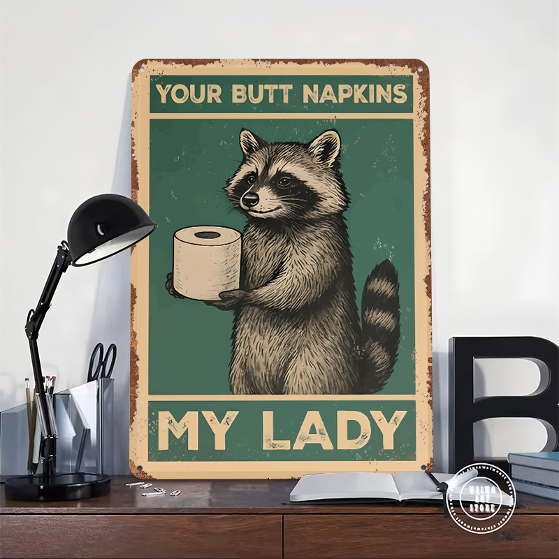 Raccoon With Toilet Paper Funn - огляд і ціна Retro Gaming Wallpaper