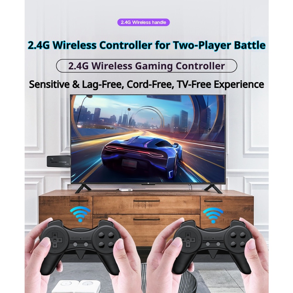 Portable 4K Retro Game Stick C - огляд і ціна Retro Gaming Hub