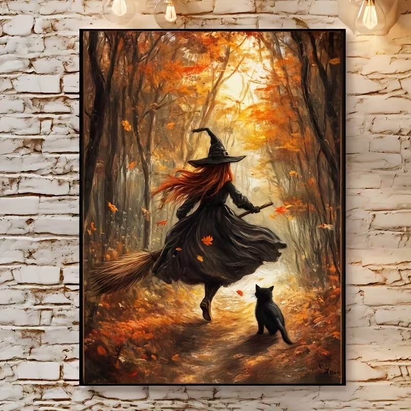 Retro Alloween Autumn Witch On - огляд і ціна Retro Gaming Pictures