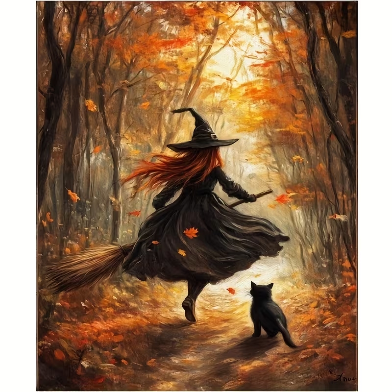 Retro Alloween Autumn Witch On - огляд і ціна Retro Gaming Pictures