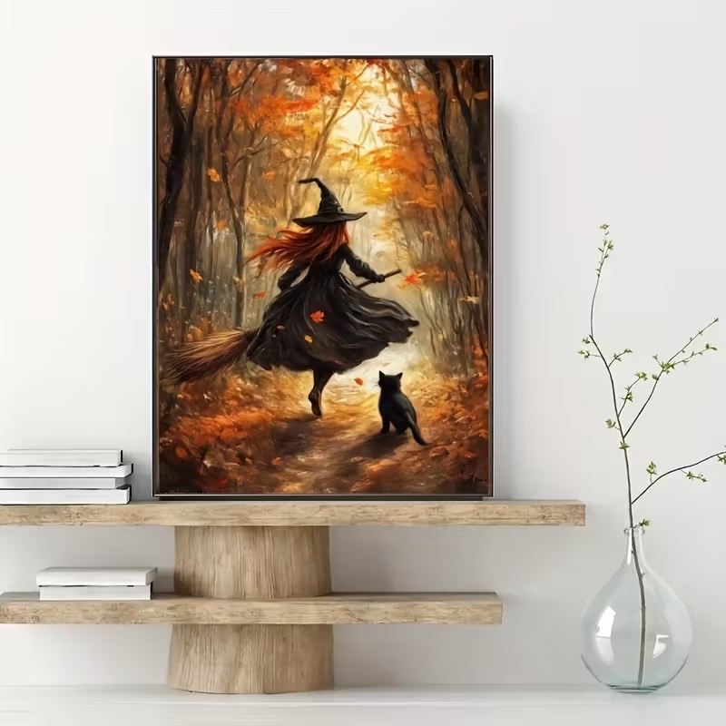 Retro Alloween Autumn Witch On - огляд і ціна Retro Gaming Pictures