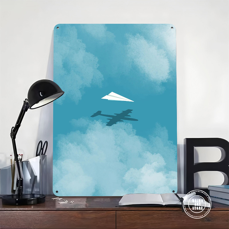 Paper Plane Printed Poster Cus - огляд і ціна Retro Gaming Wallpaper