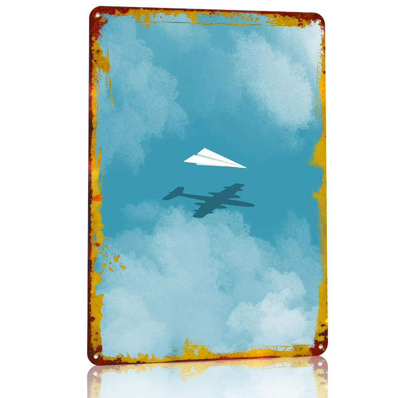 Paper Plane Printed Poster Cus - огляд і ціна Retro Gaming Wallpaper
