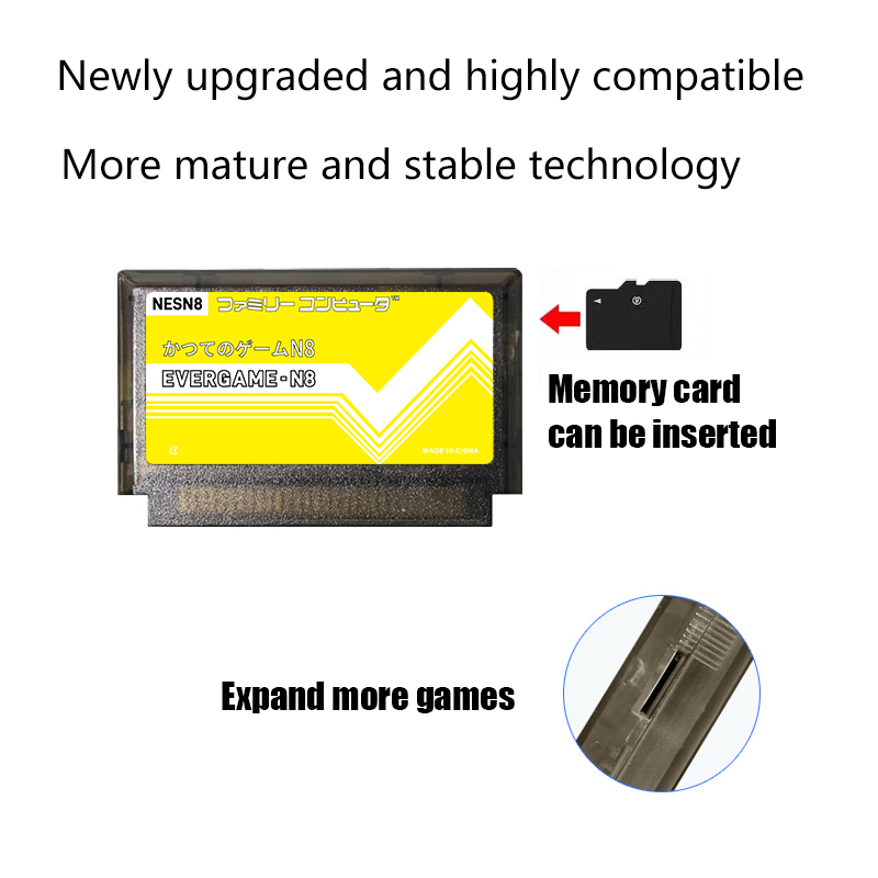 REMANK EVERGAME N8 NES Cartrid - огляд і ціна Retro Gaming Handhelds