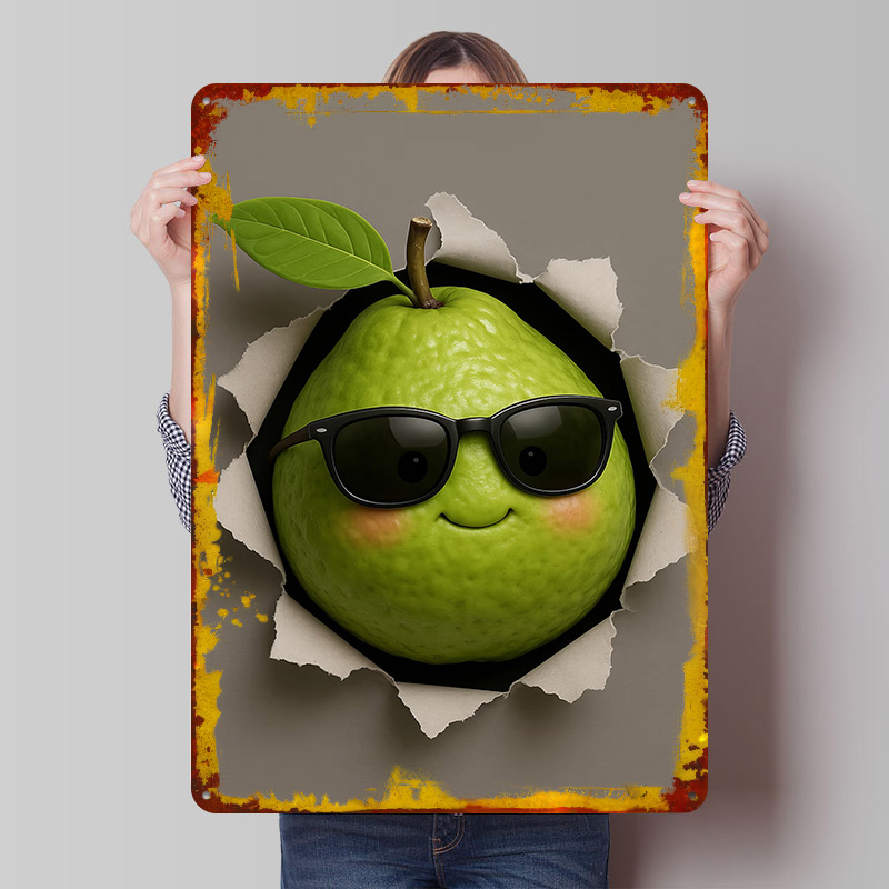 Cool Pear Bursting Through Pap - огляд і ціна Retro Gaming Wallpaper