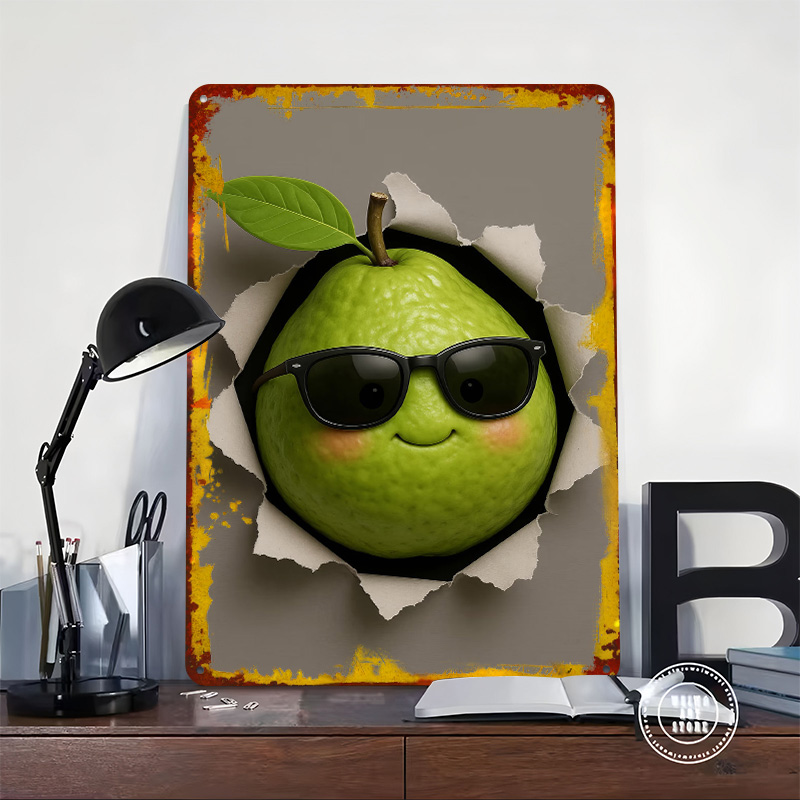 Cool Pear Bursting Through Pap - огляд і ціна Retro Gaming Wallpaper