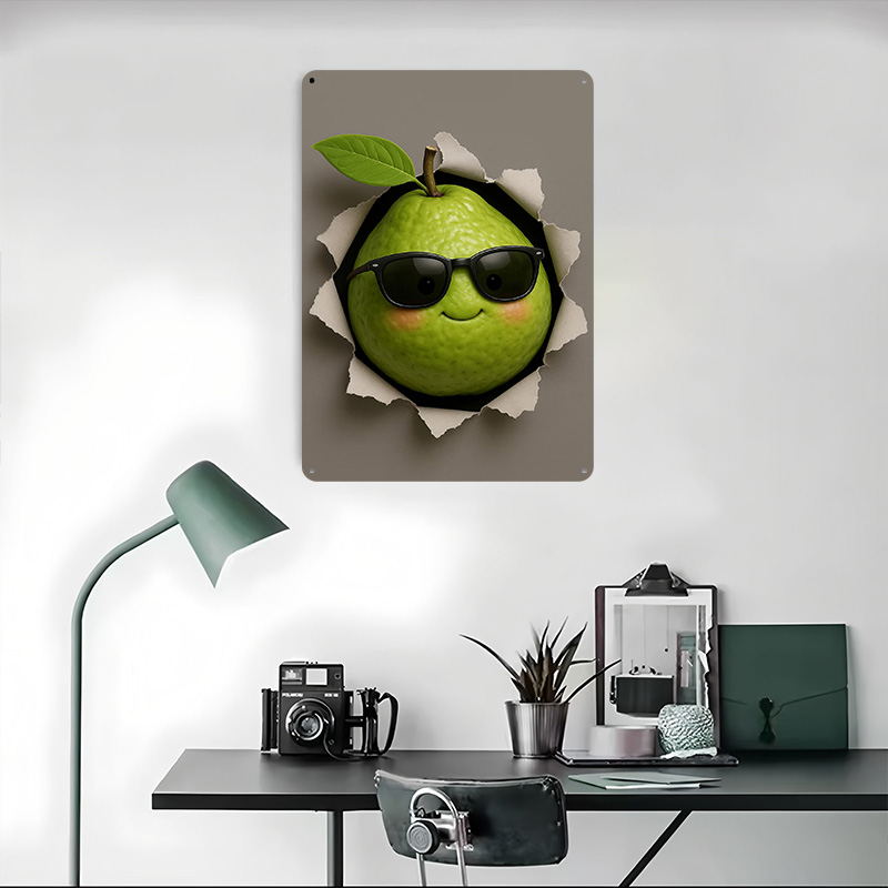 Cool Pear Bursting Through Pap - огляд і ціна Retro Gaming Wallpaper